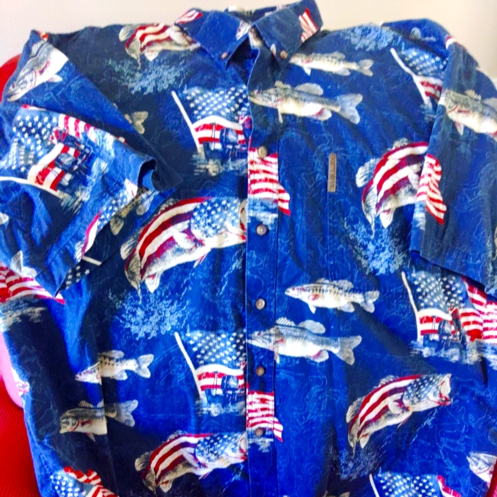 Fish Shirt XXL